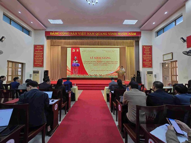 Nâng cao năng lực giải quyết khiếu nại, tố cáo cho chính quyền cấp xã ở Lào Cai