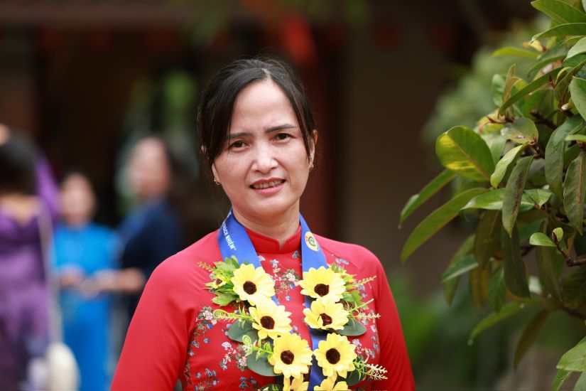 Chị Nguyễn Thị Dung. Ảnh: HẢI NGUYỄN