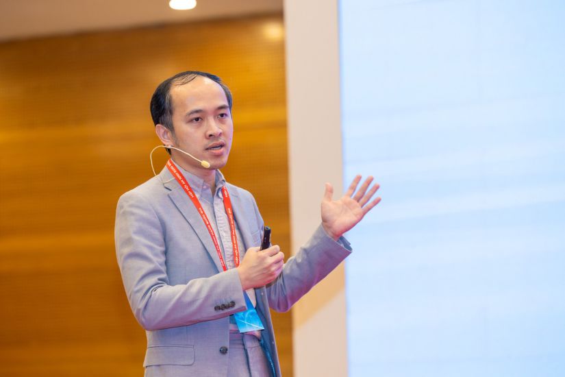 Ông Vũ Ngọc Sơn, Trưởng ban Công nghệ, Hiệp hội An ninh mạng Quốc gia. Ảnh: MINH SƠN