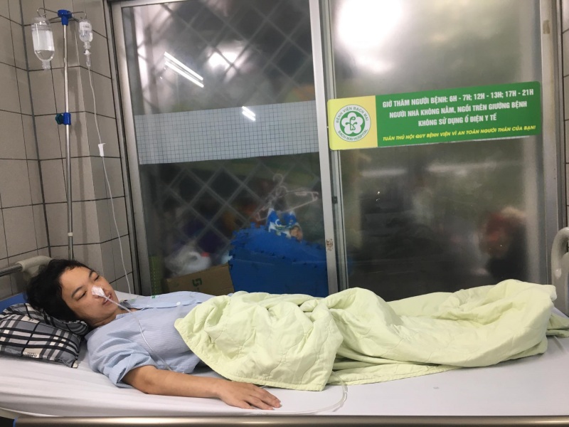 Chị Nguyện có hoàn cảnh khó khăn vì bệnh tật triền miên. Ảnh: NVCC