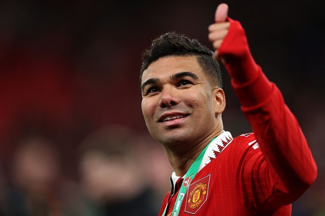 Casemiro xứng đáng được cổ động viên Man United tôn trọng.  Ảnh: AFP