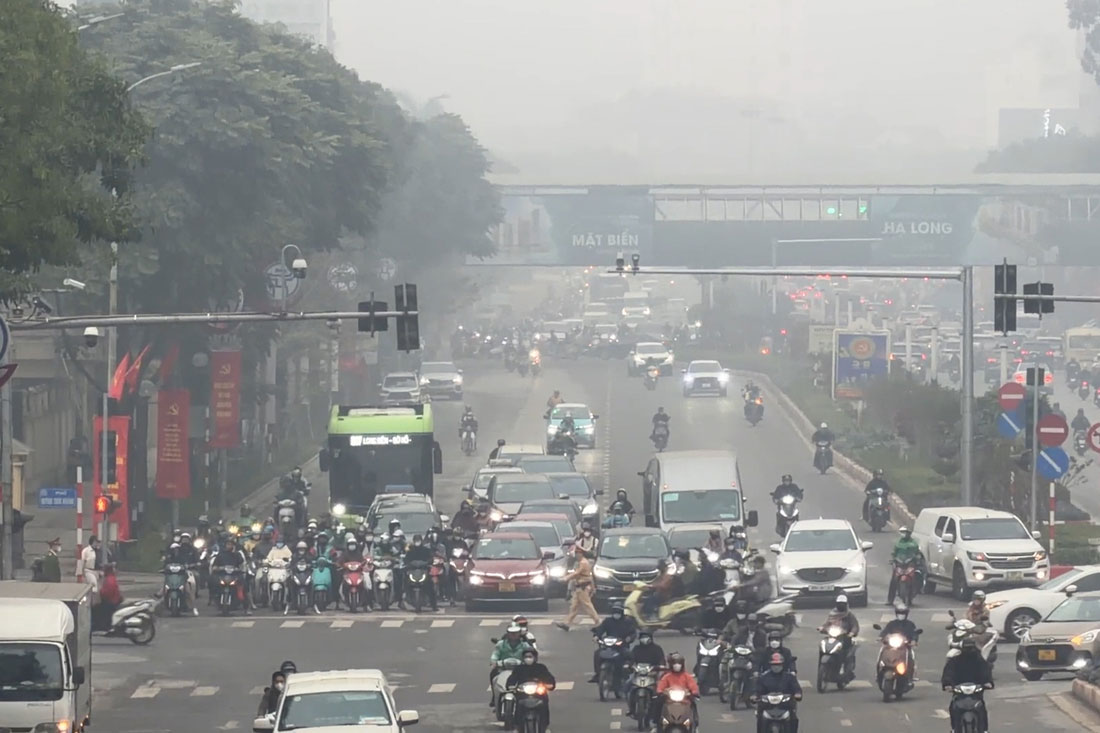 Building an emergency response scenario when the air pollution index is dangerous