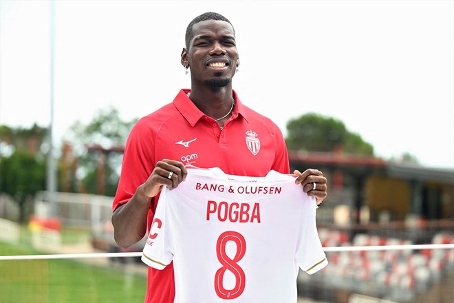 Paul Pogba once joined Monaco with high expectations. Photo: AFP
