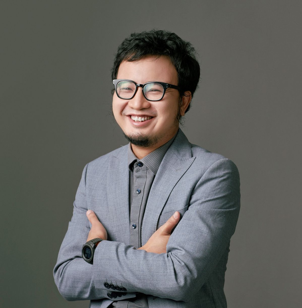 Writer - screenwriter Pham Dinh Hai. Photo: Character provided