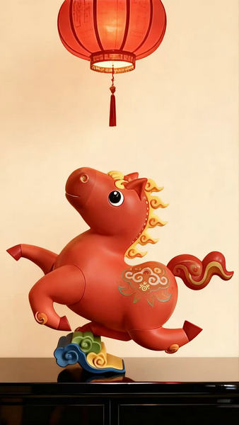 Hình ảnh ngựa do Bộ Văn hóa và Du lịch Trung Quốc phát hành cho năm Bính Ngọ. Ảnh: Chinadaily