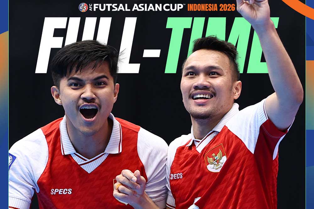 Indonesia futsal team enters the final of the 2026 Asian Futsal Championship. Photo: AFC