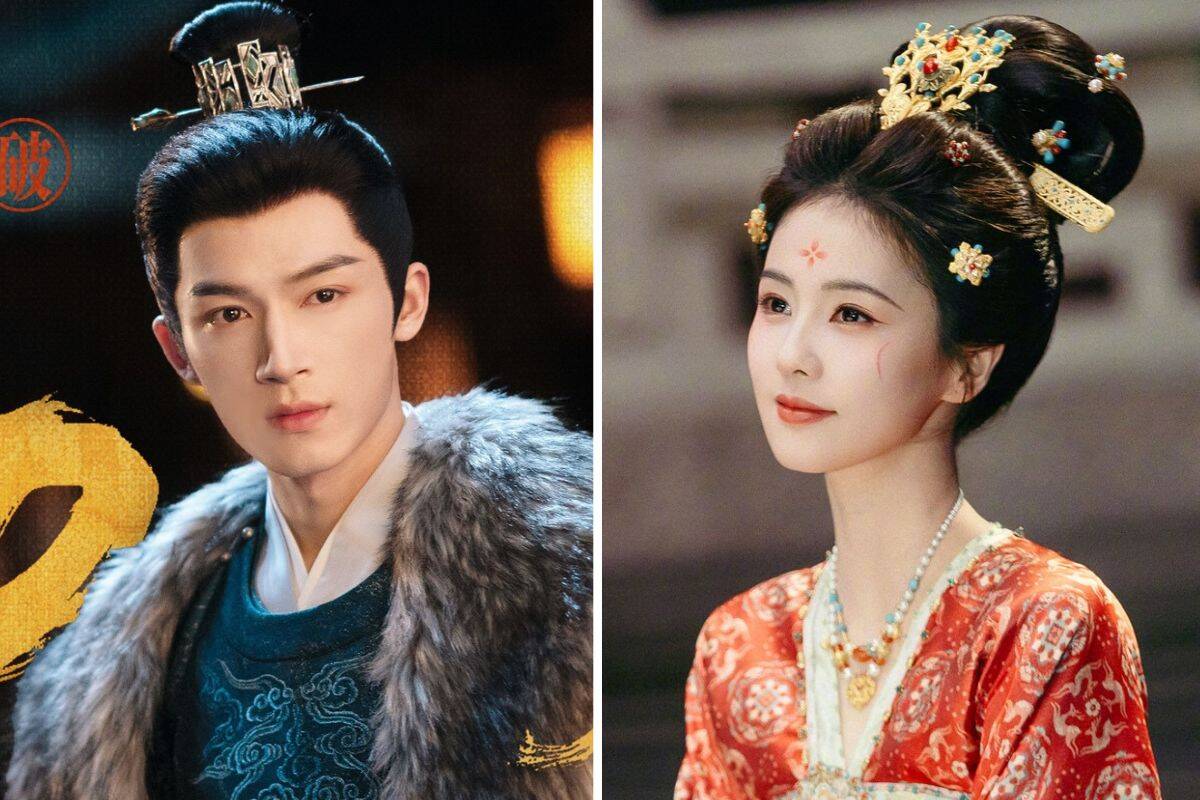 Vương Tinh Việt y Bạch Lộc en "Đường cung kỳ án". Foto: Productor