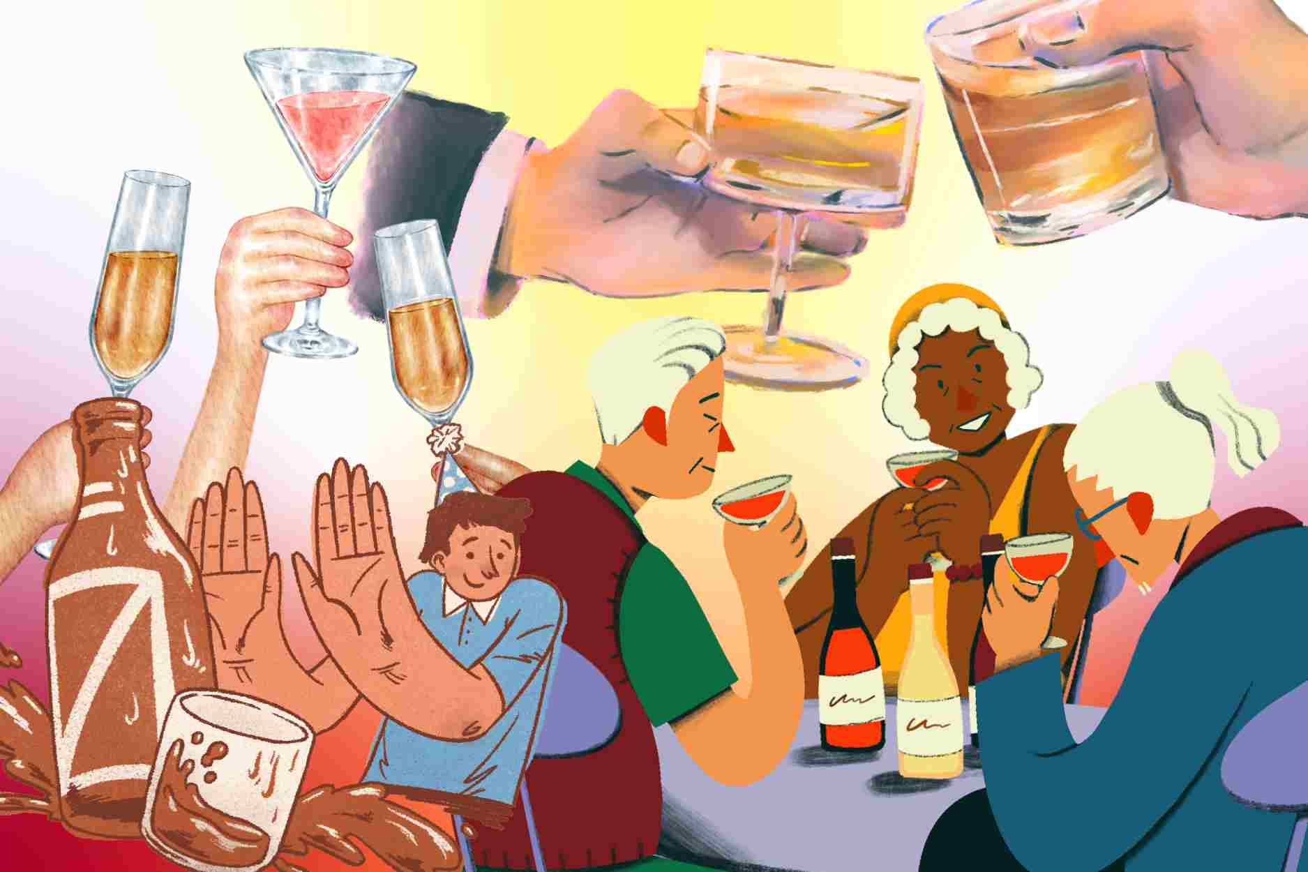 How to survive after year-end drinking parties