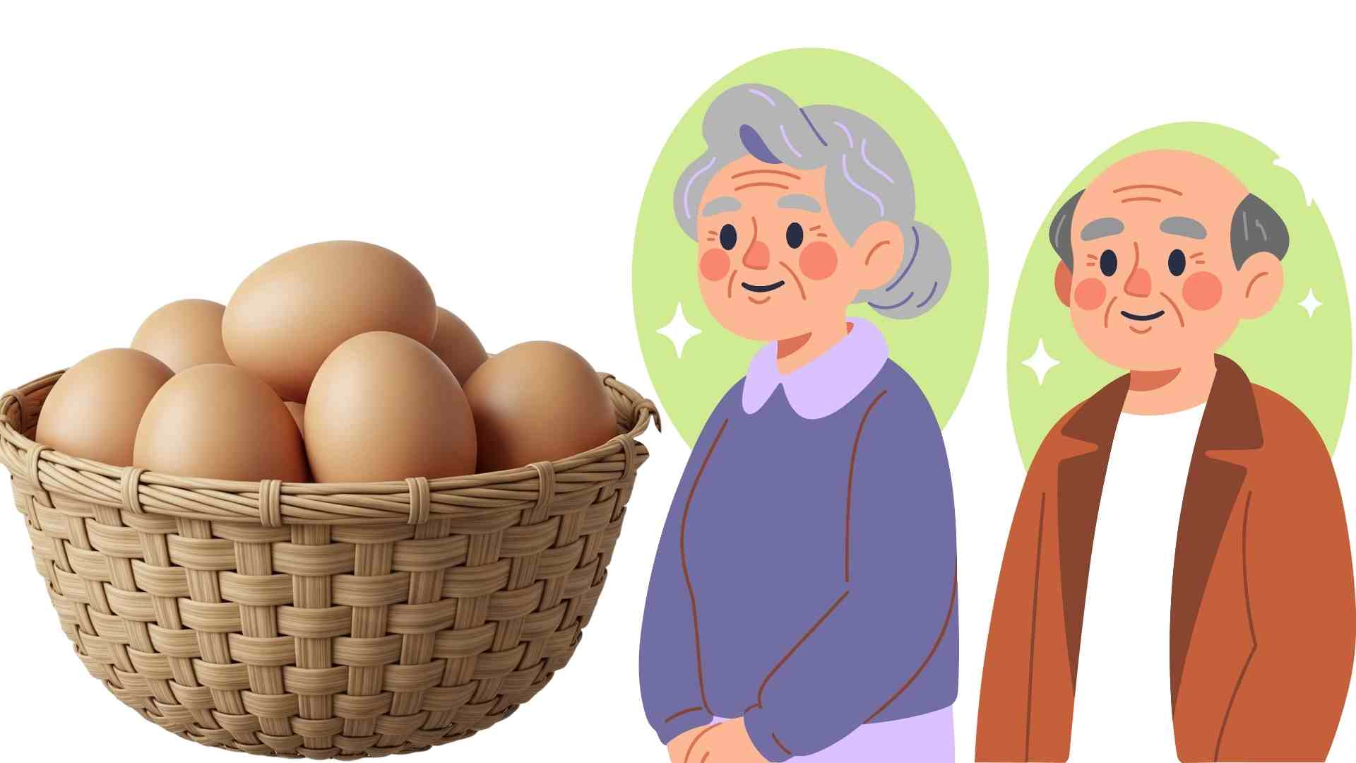 Elderly people should eat eggs properly. Graphics: Ha May