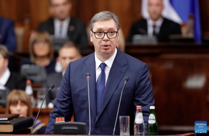 Serbian President Aleksandar Vucic. Photo: Xinhua