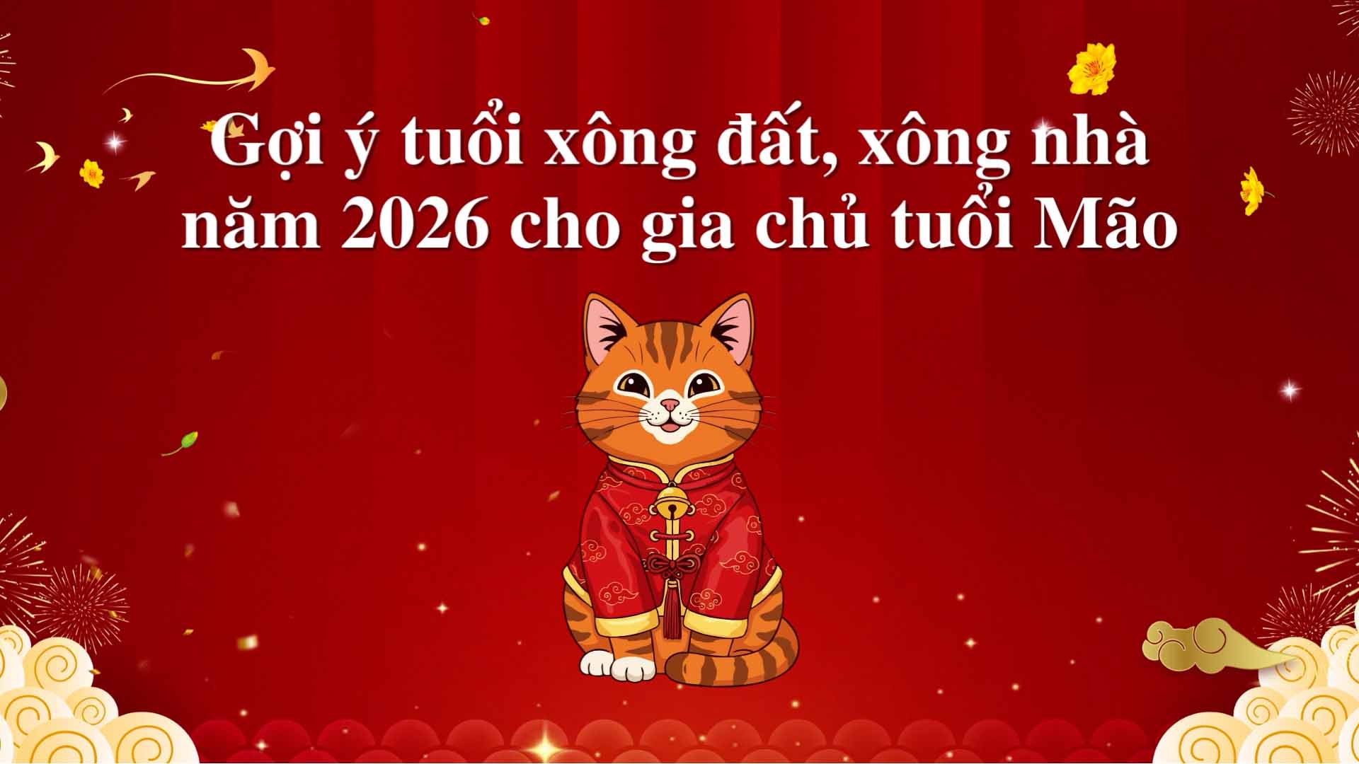 Suggestions for the age of first footing in the house in 2026 for homeowners born in the year of the Cat