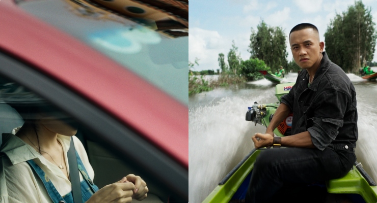 My Tam appears fleetingly in the clip revealed by the Tai film crew. Photo: Film crew.