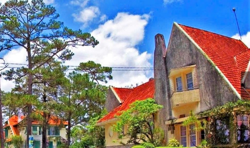 Một khu biệt thự cổ ở Đà Lạt