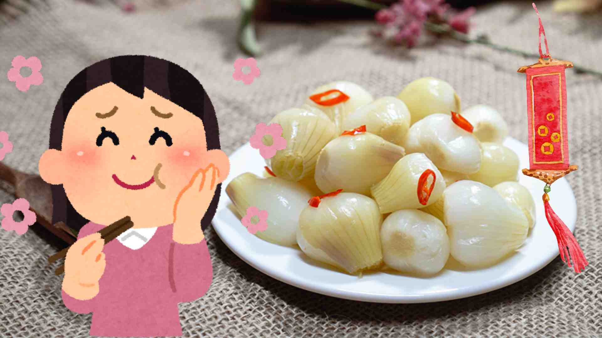Eating pickled onions properly helps stabilize digestion and blood sugar during Tet.