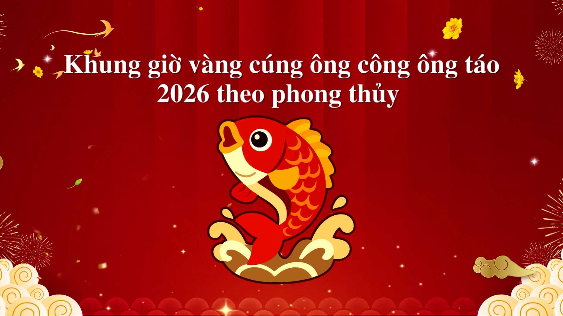 Golden hour for worshiping Ong Cong Ong Tao 2026 according to feng shui