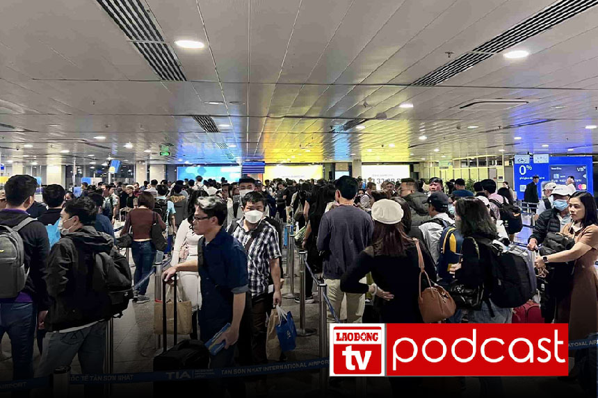 Morning news: During Tet, passengers through Tan Son Nhat airport may exceed 165,000 passengers/day