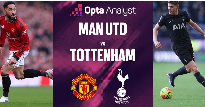Man United vs Tottenham 분석 이미지