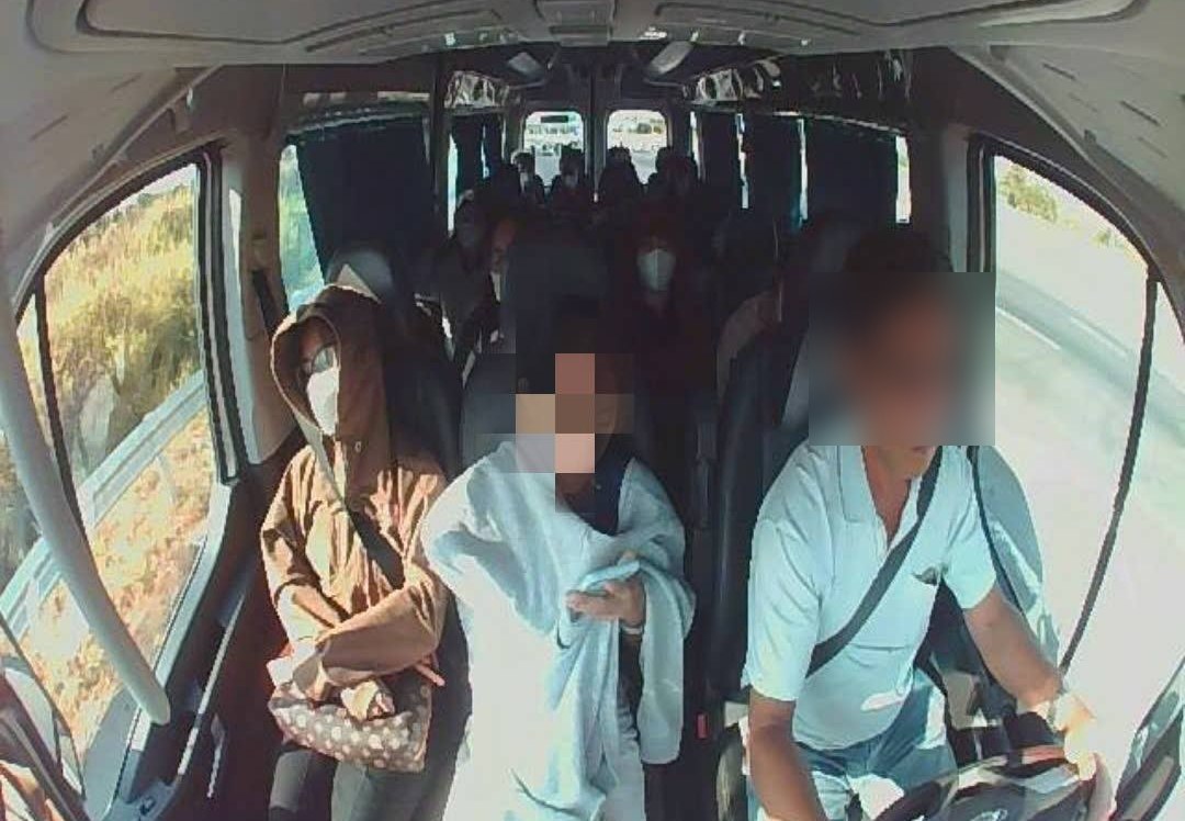 Drivers are also fined if passengers do not fasten their seat belts. Photo: Traffic Police Department