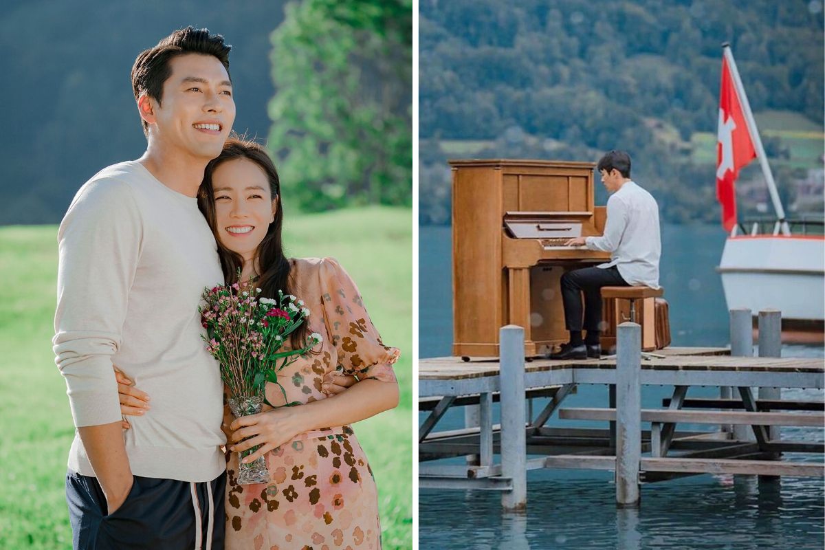 Hyun Bin - Son Ye Jin effect" helps the village in Switzerland explode tourism revenue. Photo: Producer