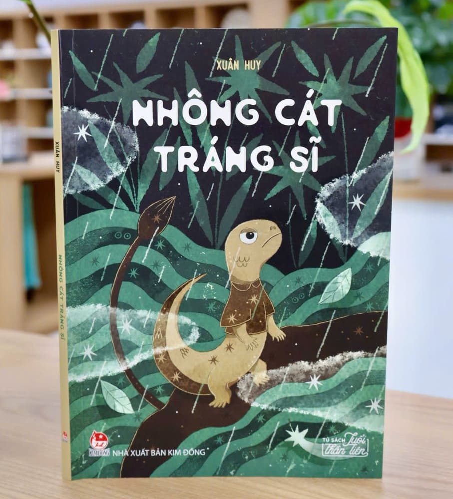 Nong cat Trang Si" by author Xuan Huy published by Kim Dong Publishing House. Photo: Publishing House