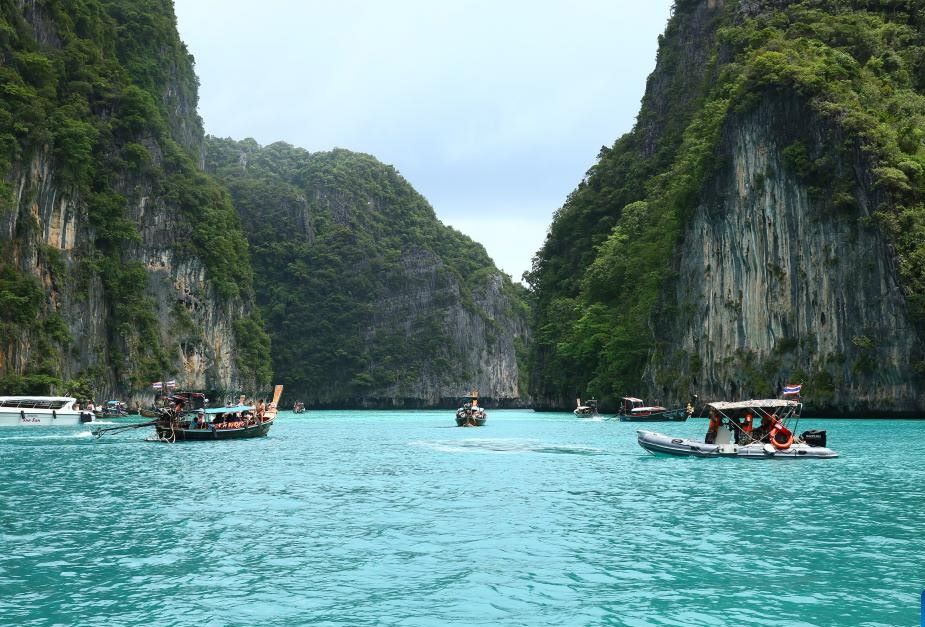 Đảo Phi Phi ở Krabi, Thái Lan. Ảnh: Xinhua