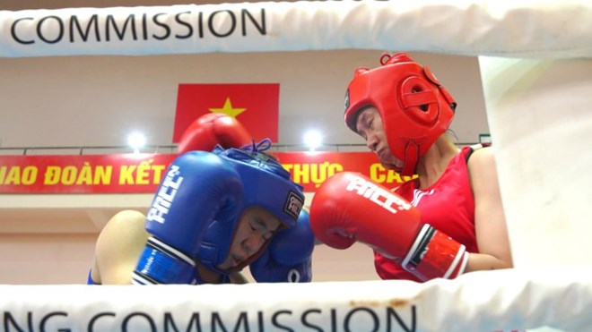 Vietnamese boxing athletes will have more opportunities to compete at a high level if they want to try their hand in a professional arena. Photo: Ta Quang