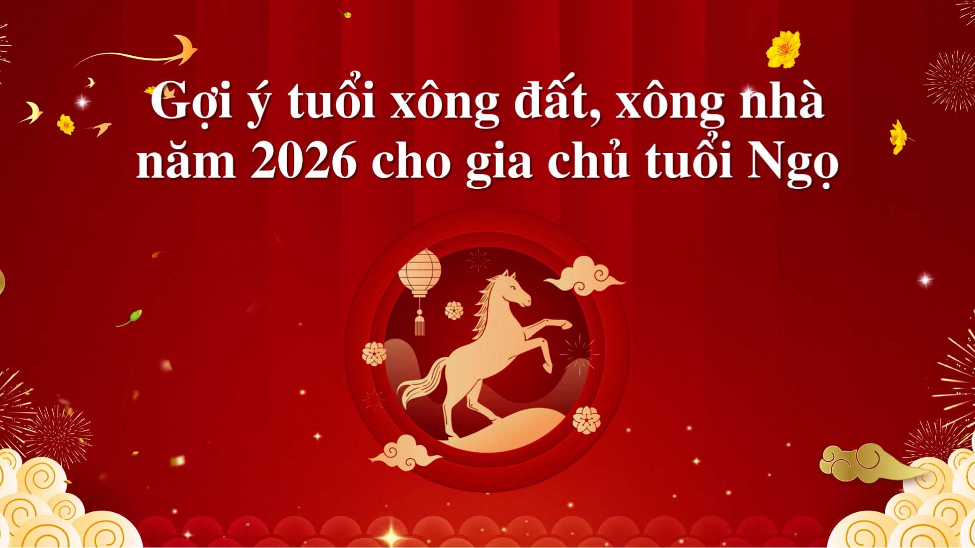 Suggestions for the age to be the first visitor to the house in 2026 for homeowners born in the year of the Horse