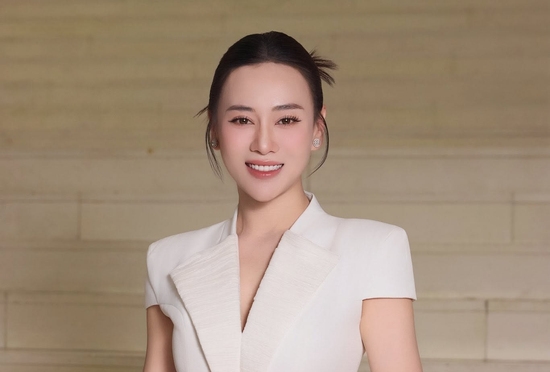 Actress Phuong Oanh. Photo: Film crew.