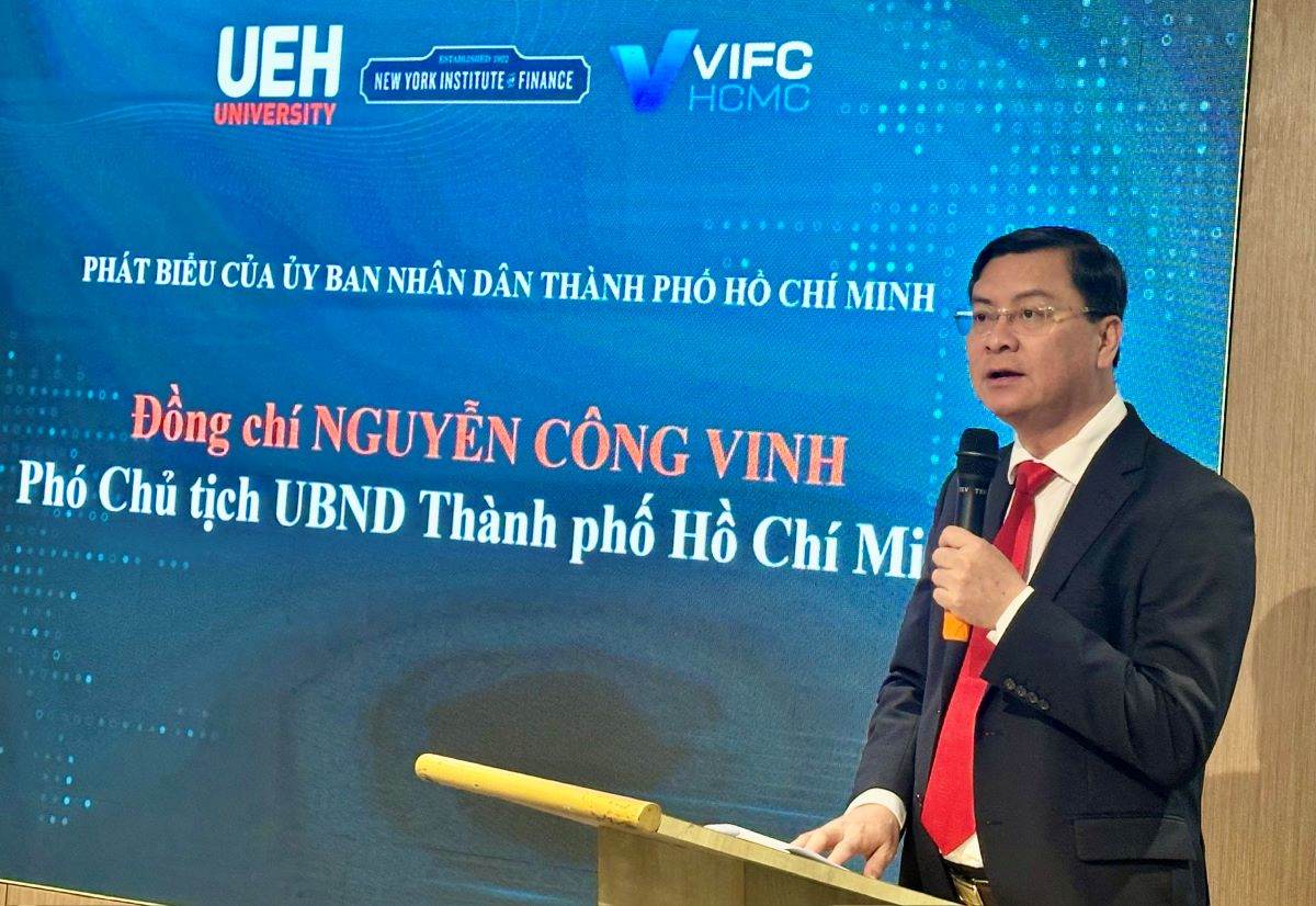 Phó Chủ tịch UBND TPHCM Nguyễn Công Vinh. Ảnh: Hà Trang