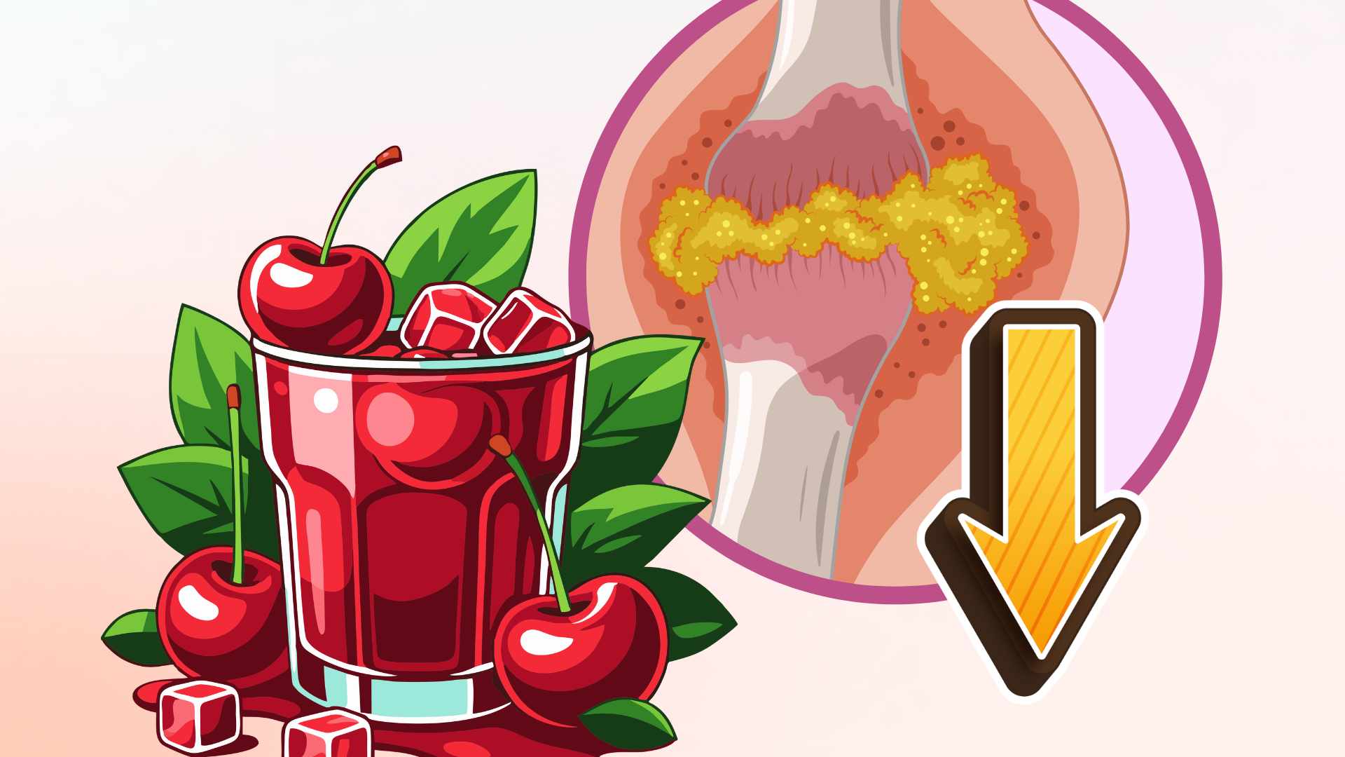 The juice has a dual effect, both helping to sleep well and reducing uric acid