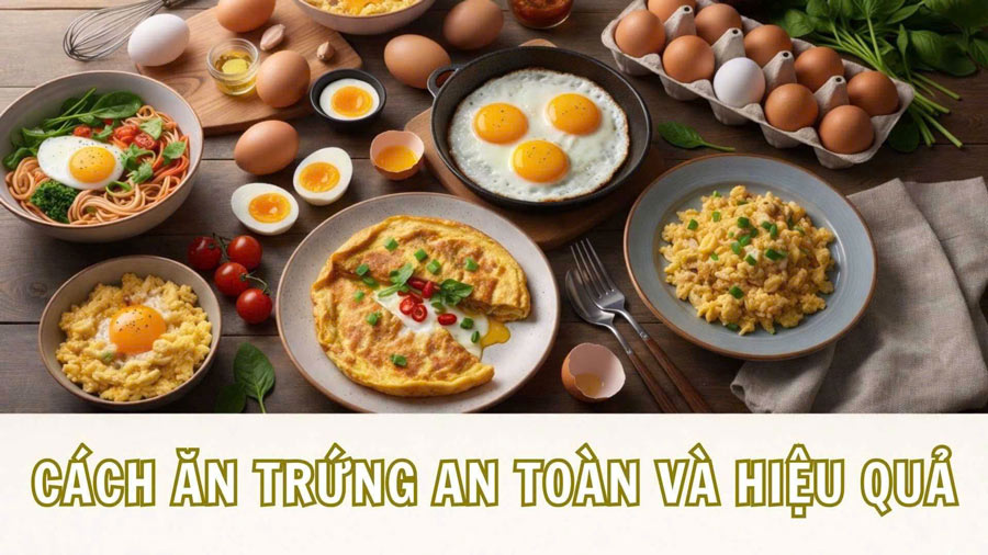 Safe and effective way to eat eggs