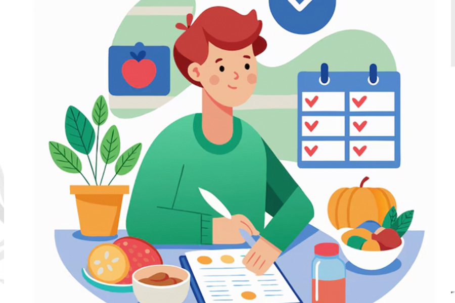 Choosing suitable snacks helps maintain energy when working. Graphics: Thien Nhan