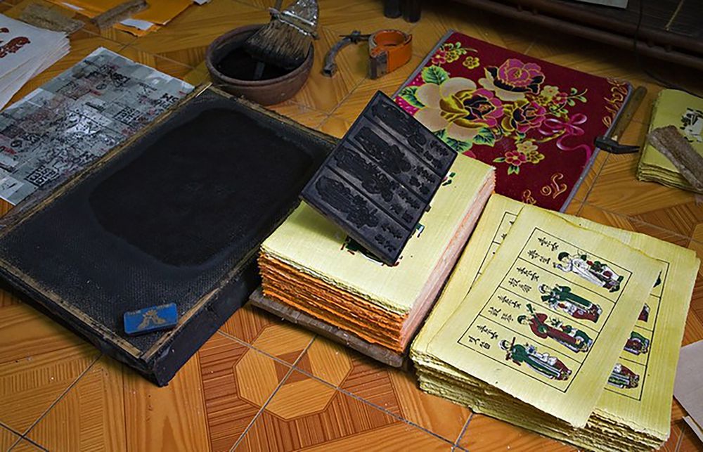 Dong Ho folk paintings, a place containing the soul of the nation. Photo: Kim Son