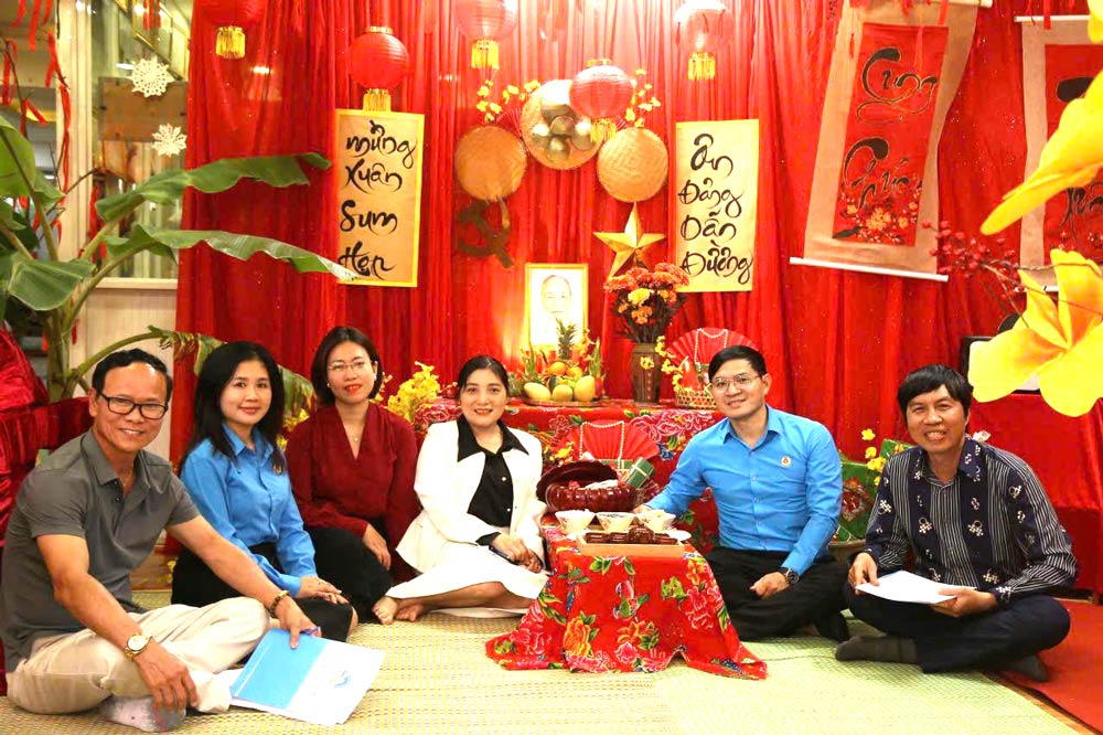 Tet miniature of a grassroots Trade Union in Ngu Hanh Son ward. Photo: Ngu Hanh Son Trade Union.