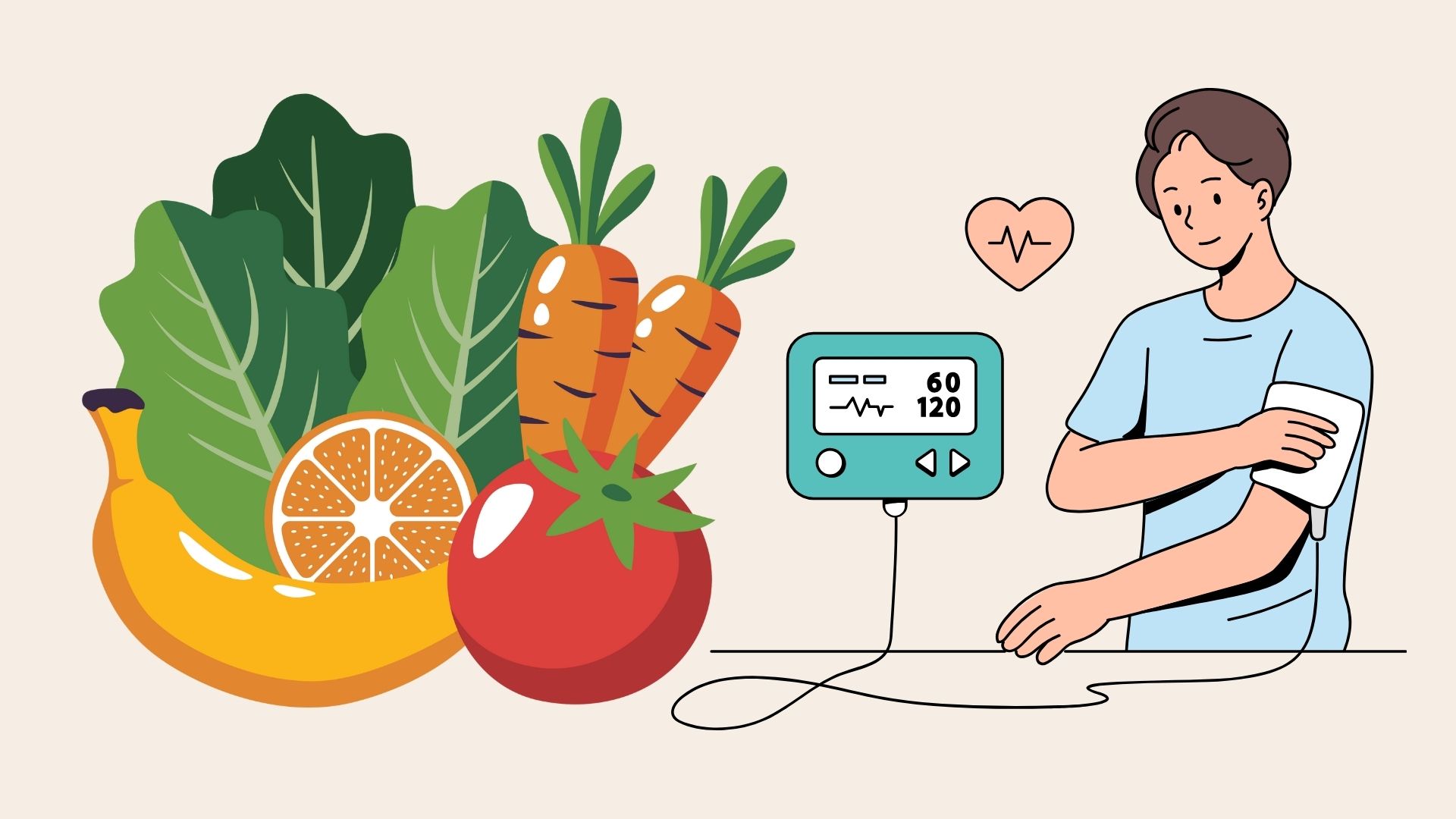Blood pressure is more stable thanks to simple nutrition principles. Graphics: Linh Dan