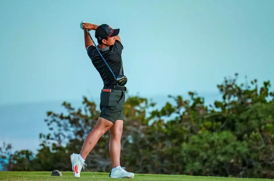 Golfer Nguyen Anh Minh has made his mark for the Oregon State University team. Photo: Oregon State University