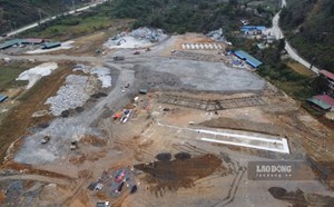 Boarding school in Lao Cai increases overtime, sticks to progress on the last day of the year