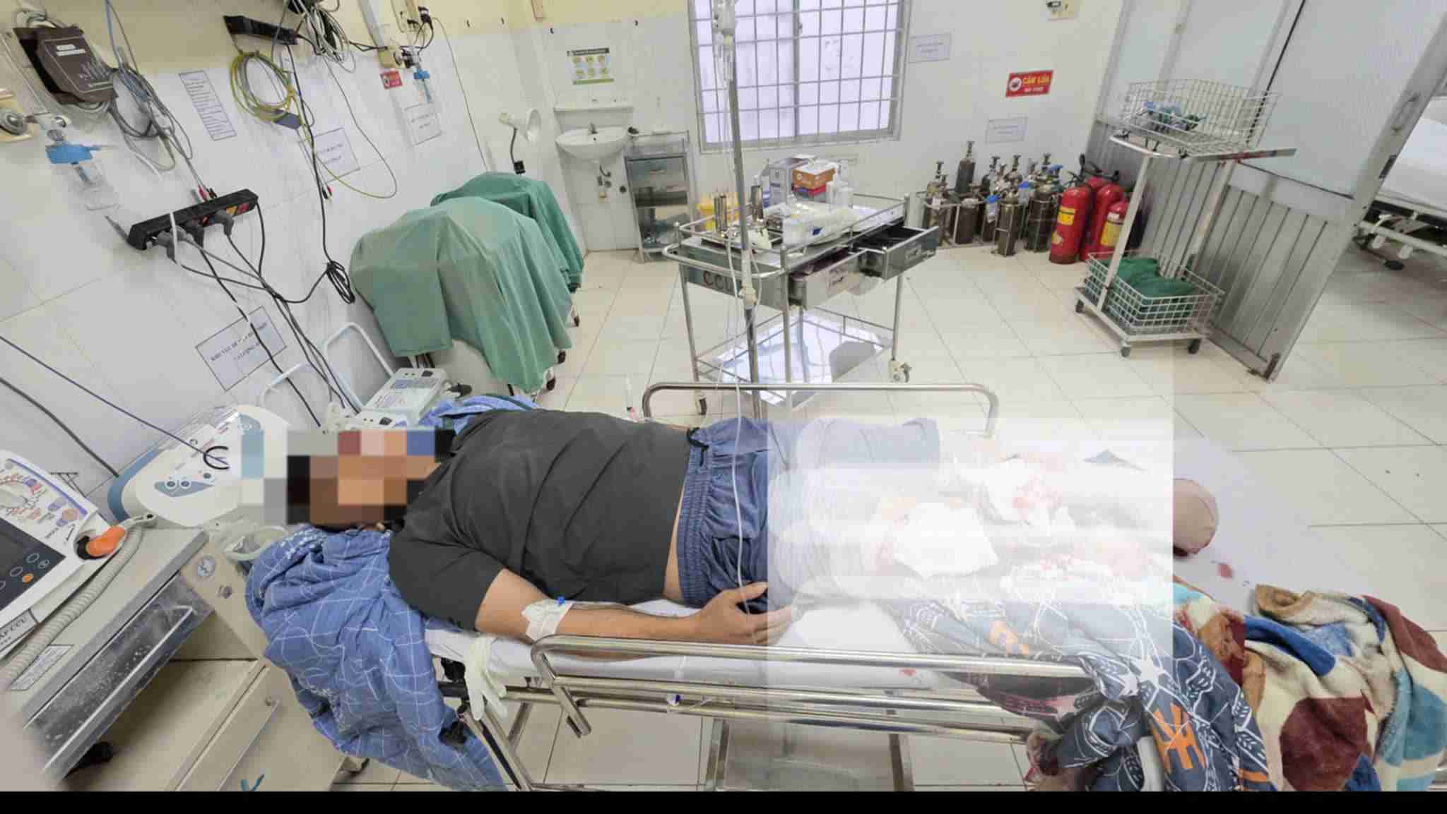 A driver was trapped in the cabin, suffered multiple serious injuries and is being monitored for health. Photo: 115 Center