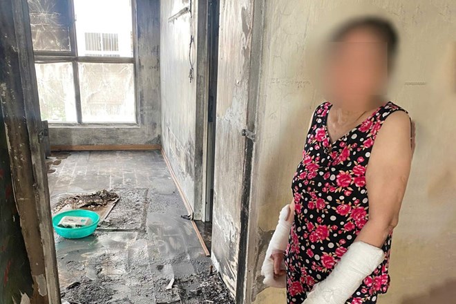 Đề nghị truy tố mẹ chồng phóng hỏa đốt căn hộ ở Quảng Ninh