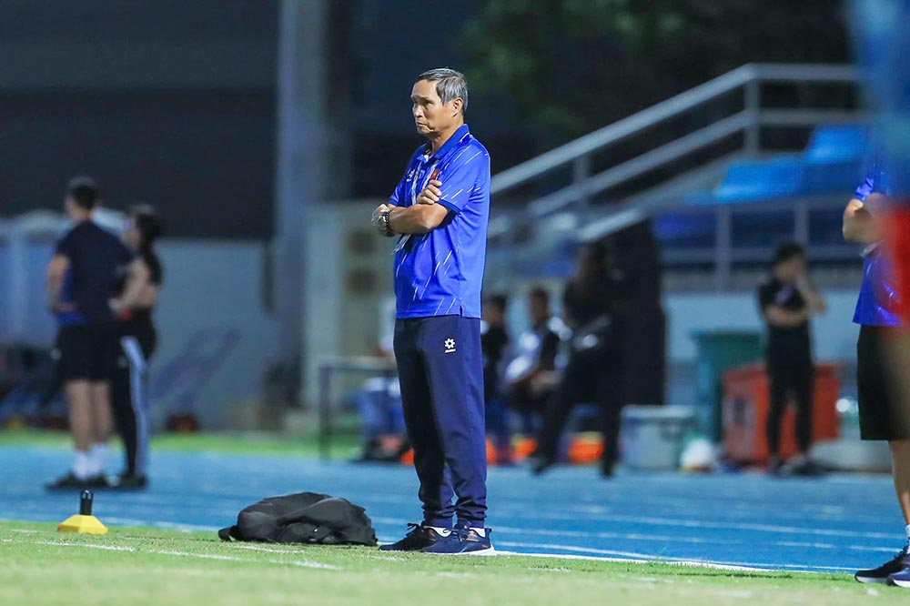 Coach Mai Duc Chung is very determined at the upcoming Asian Championship. Photo: Minh Dan