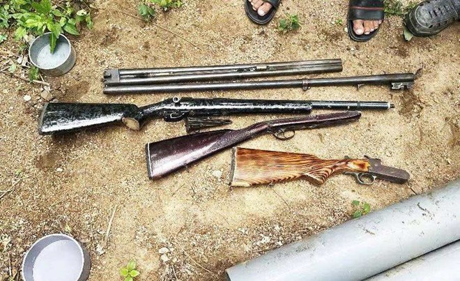 Điều tra vụ án ma túy liên tỉnh, phát hiện thêm 4 khẩu súng nghi vũ khí quân dụng