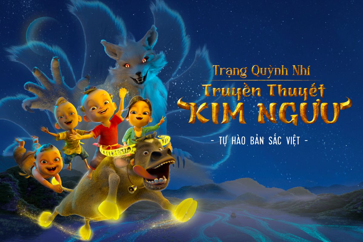 Poster phim “Trạng Quỳnh nhí - Truyền thuyết Kim Ngưu”. Ảnh do CĐA cung cấp