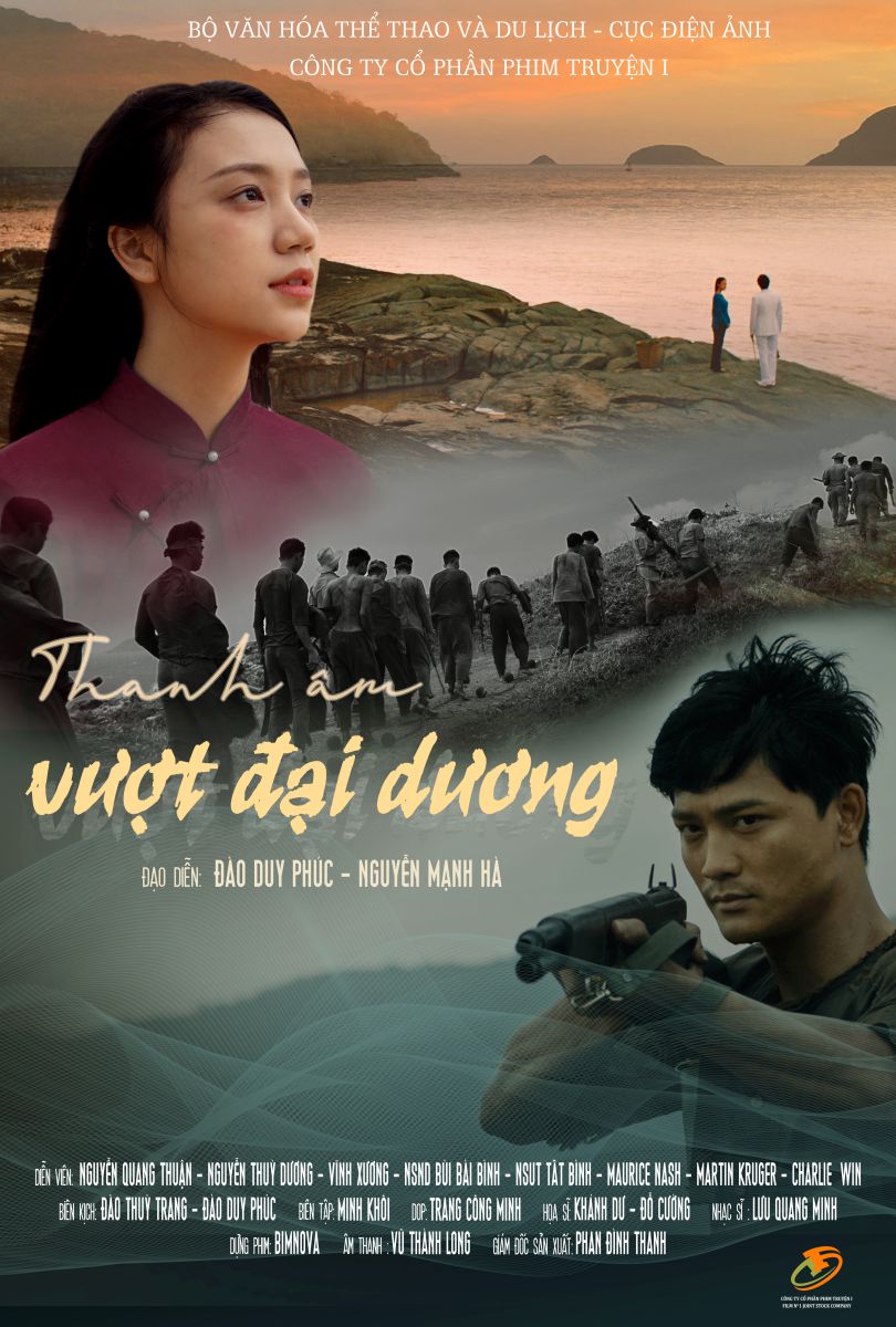Poster of the movie "Thanh am vuot dai duong". Photo provided by CDA