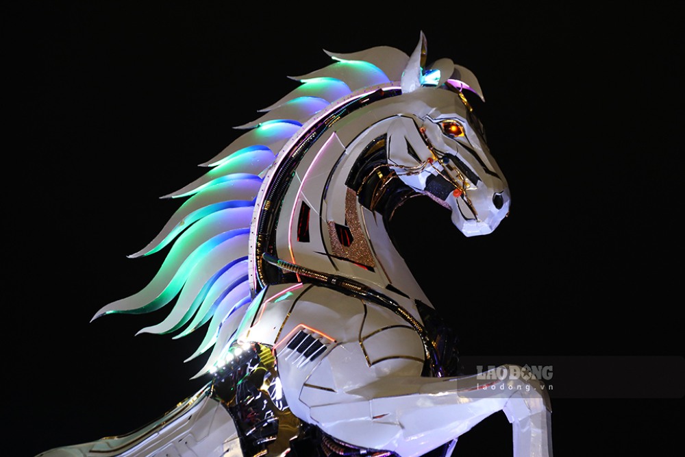 “Kim Mã 4.0” hứa hẹn trở thành điểm check-in thu hút du khách trong mùa Tết Nguyên đán. Ảnh: Thanh Huyền