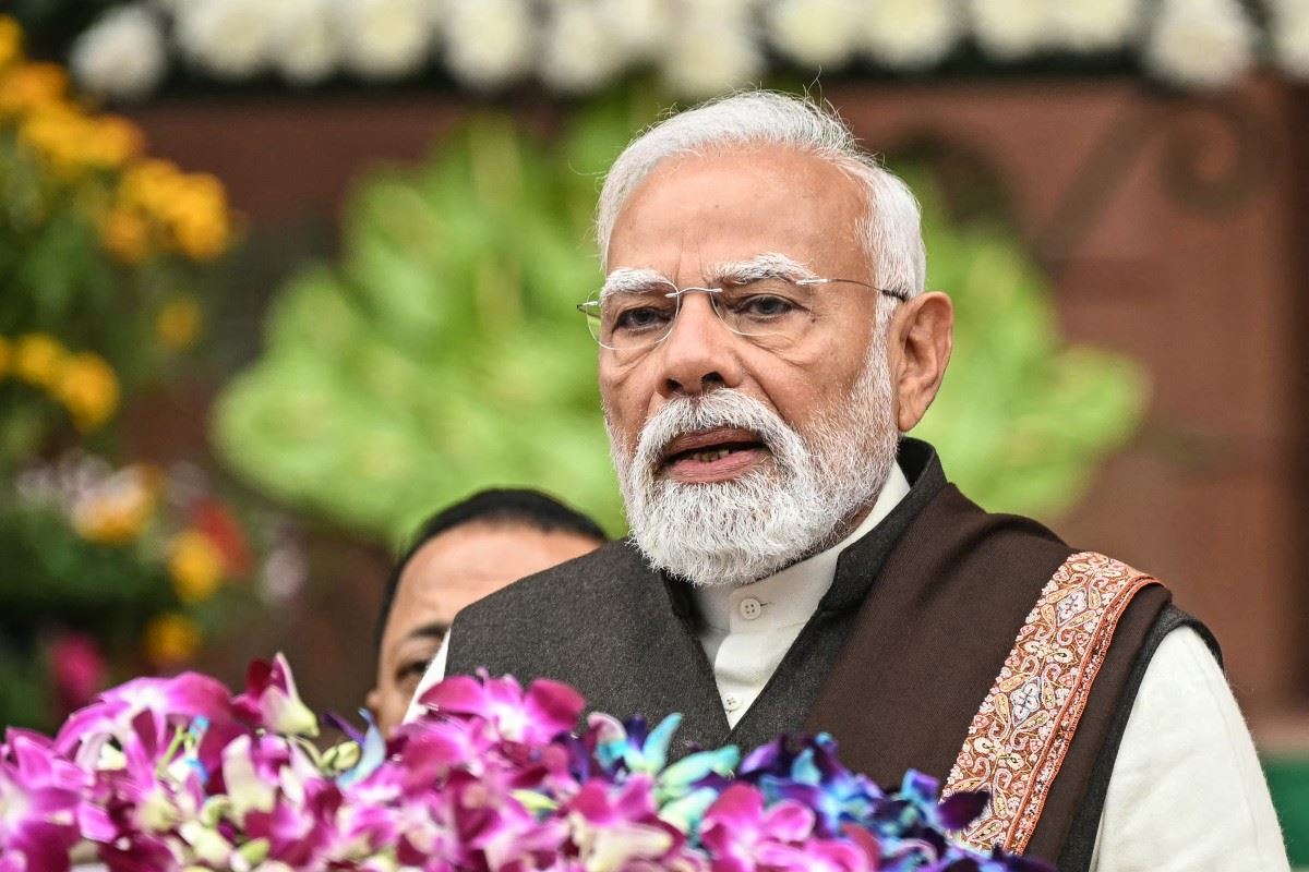 Indian Prime Minister Narendra Modi speaks to the media on the second day of the National Assembly budget session, in New Delhi on January 29, 2026. Photo: AFP