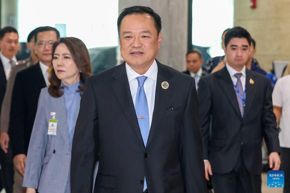 Prime Minister Anutin Charnvirakul's Bhumjaithai Party wins the Thai House of Representatives election on February 8. Photo: Xinhua