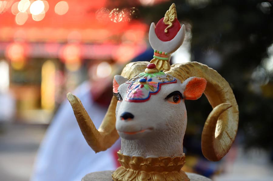 Prediction for the Goat zodiac sign to have a harmonious year and many development opportunities. Photo: Xinhua