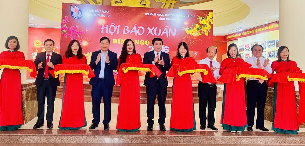 Quang Tri opens the Binh Ngo Spring Press Festival 2026. Photo: Thanh Trung