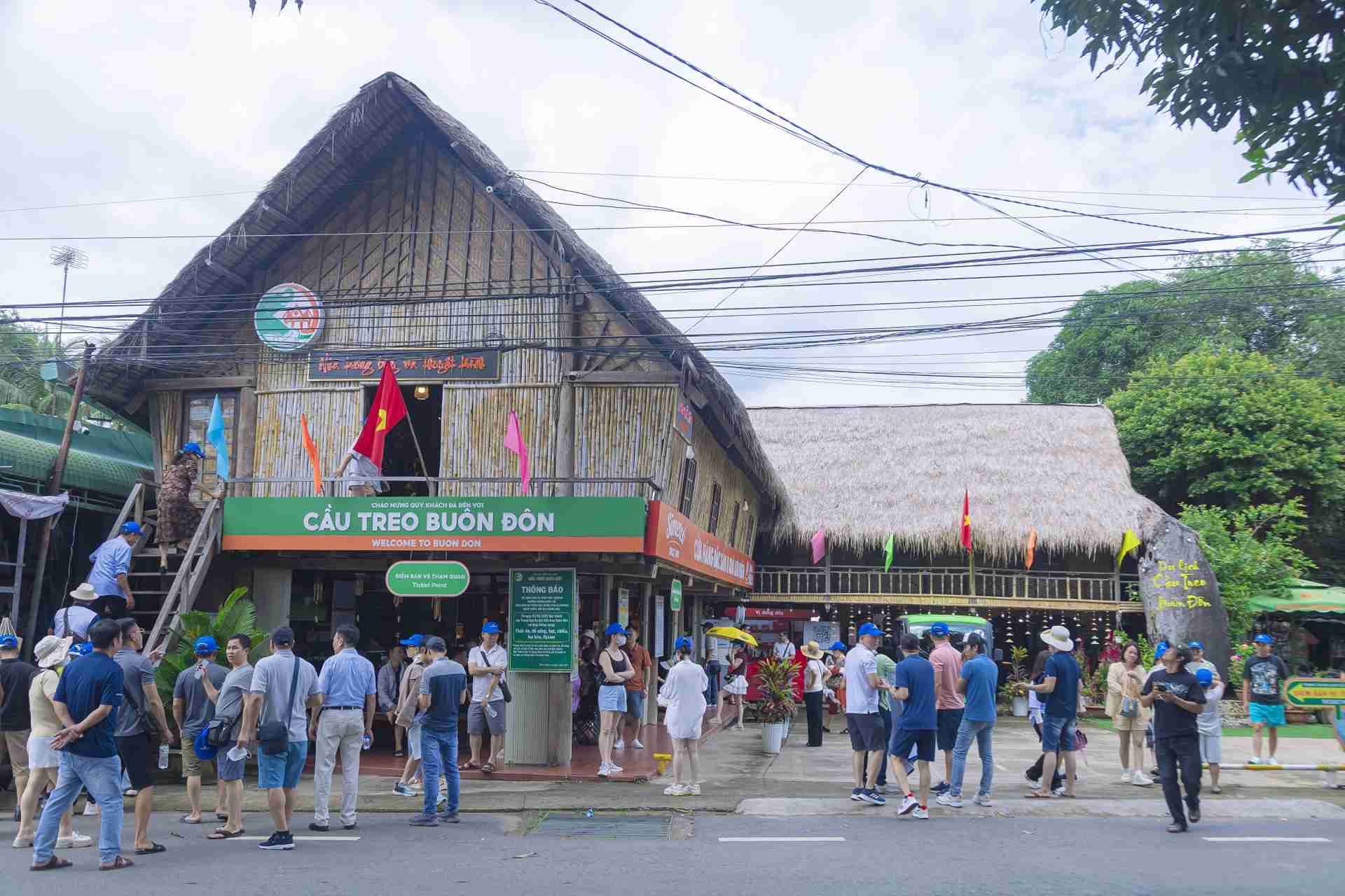 Nhiều khu, điểm du lịch của tỉnh Đắk Lắk đã sẵng sàng hoạt động hết công suất dịp Tết. Ảnh: Nguyên Đức