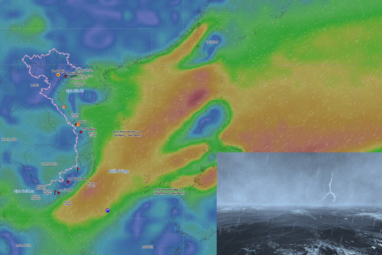 Unfavorable weather developments forecast from October 9 - 2